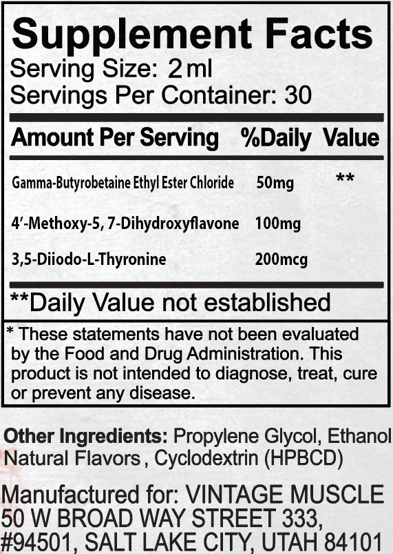 Hormonal Fat Burner, Muscle Preserving - Hydroxygenin™ - Image 10
