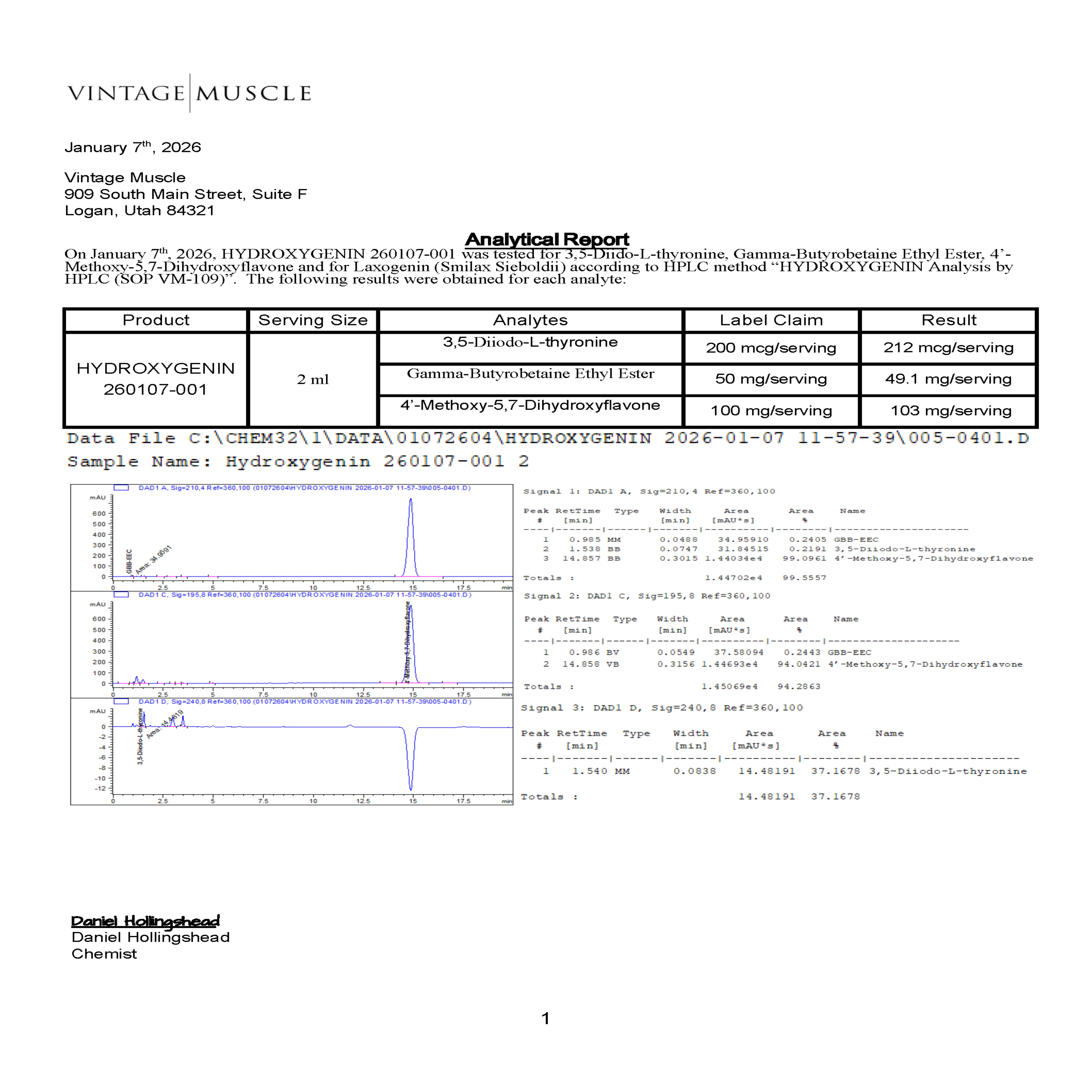 Hormonal Fat Burner, Muscle Preserving - Hydroxygenin™ - Image 11